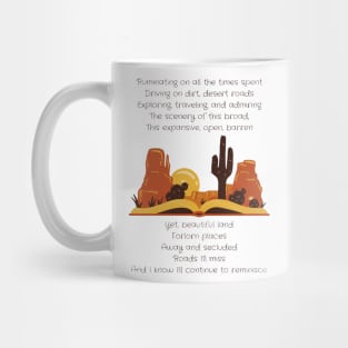 Desert Poem Mug